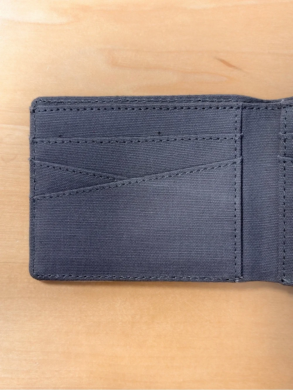 Lanyani (USED) Gray Camo Canvas Bifold Wallet